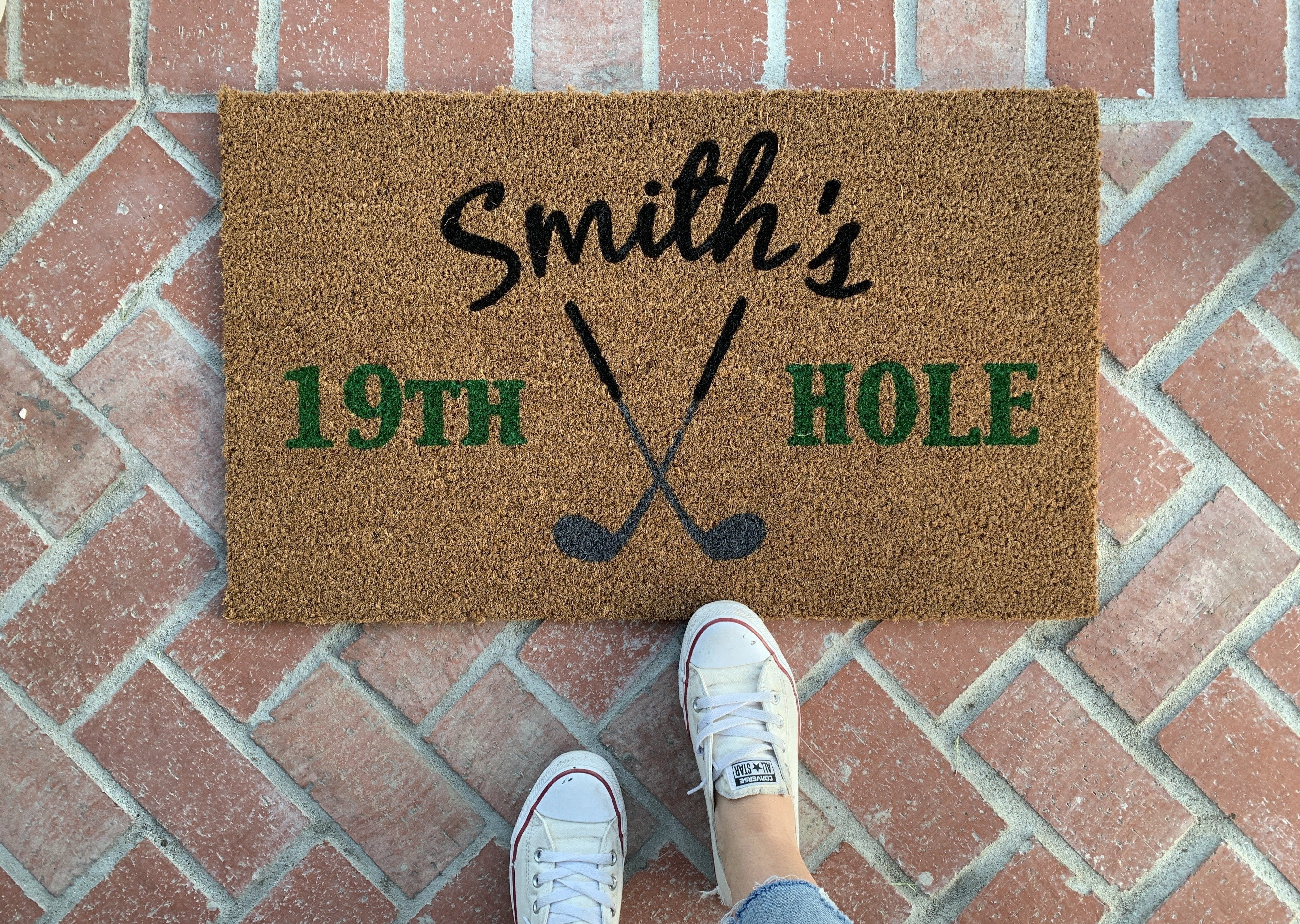 Nickel Designs Custom Golf Doormat