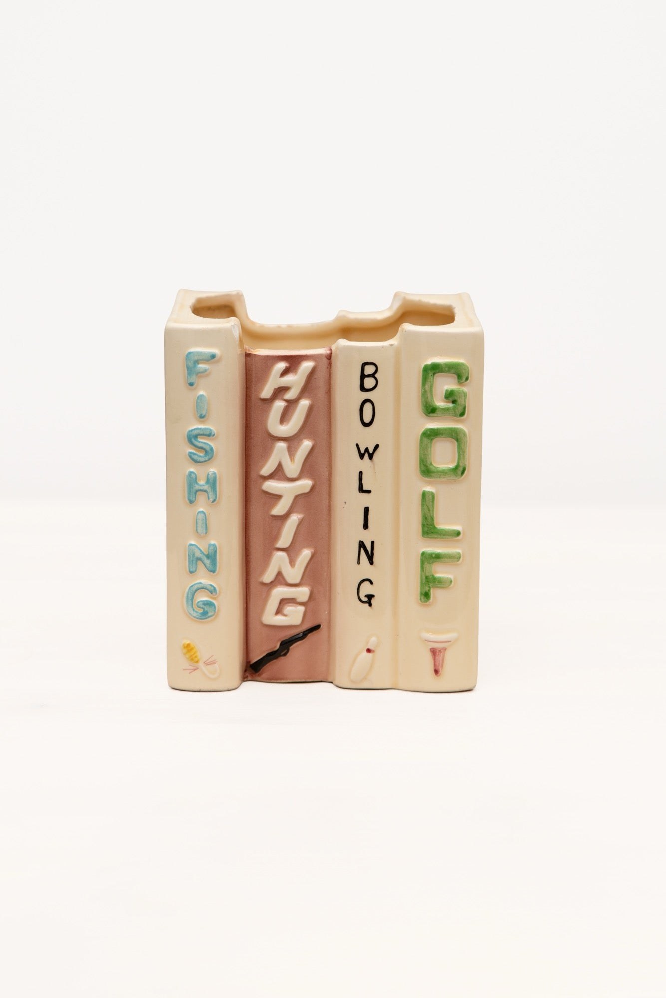 Vintage Sports Book Planter &middot; view 1 of 4