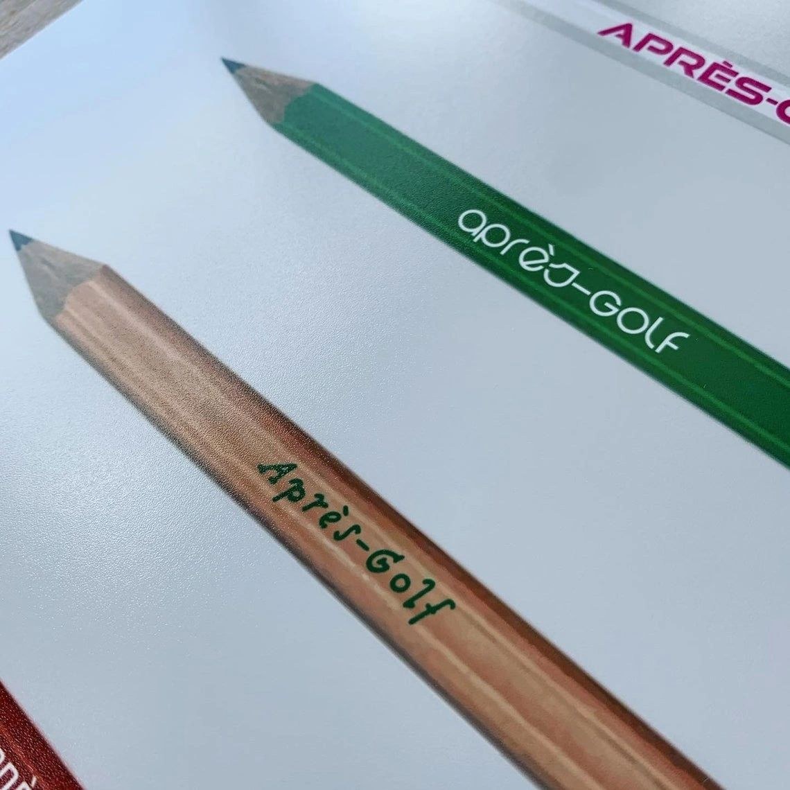 Après-Golf Pencils Poster Art (11"x14") &middot; view 4 of 4
