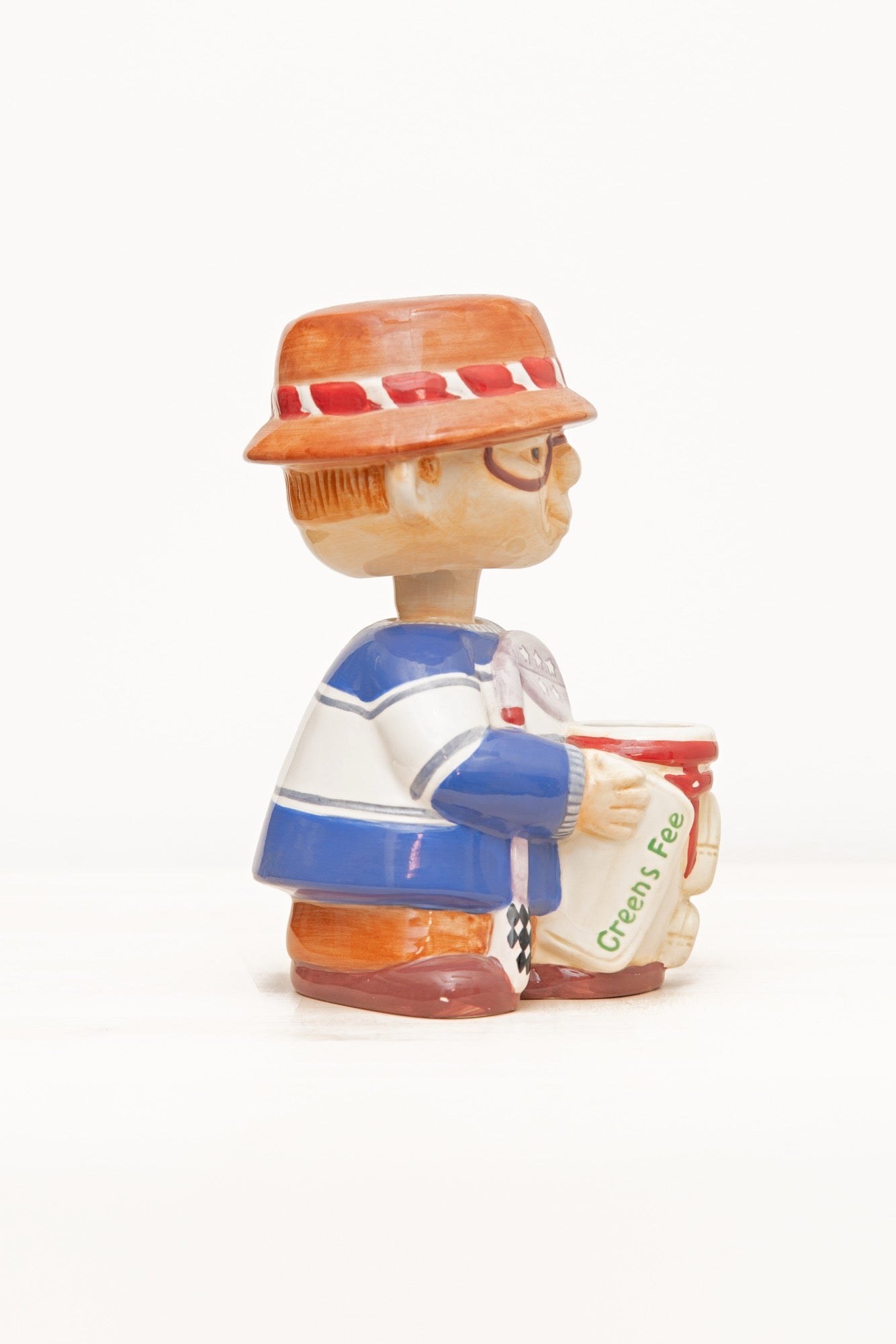 Vintage Golfer Bobble Head Vase &middot; view 2 of 4