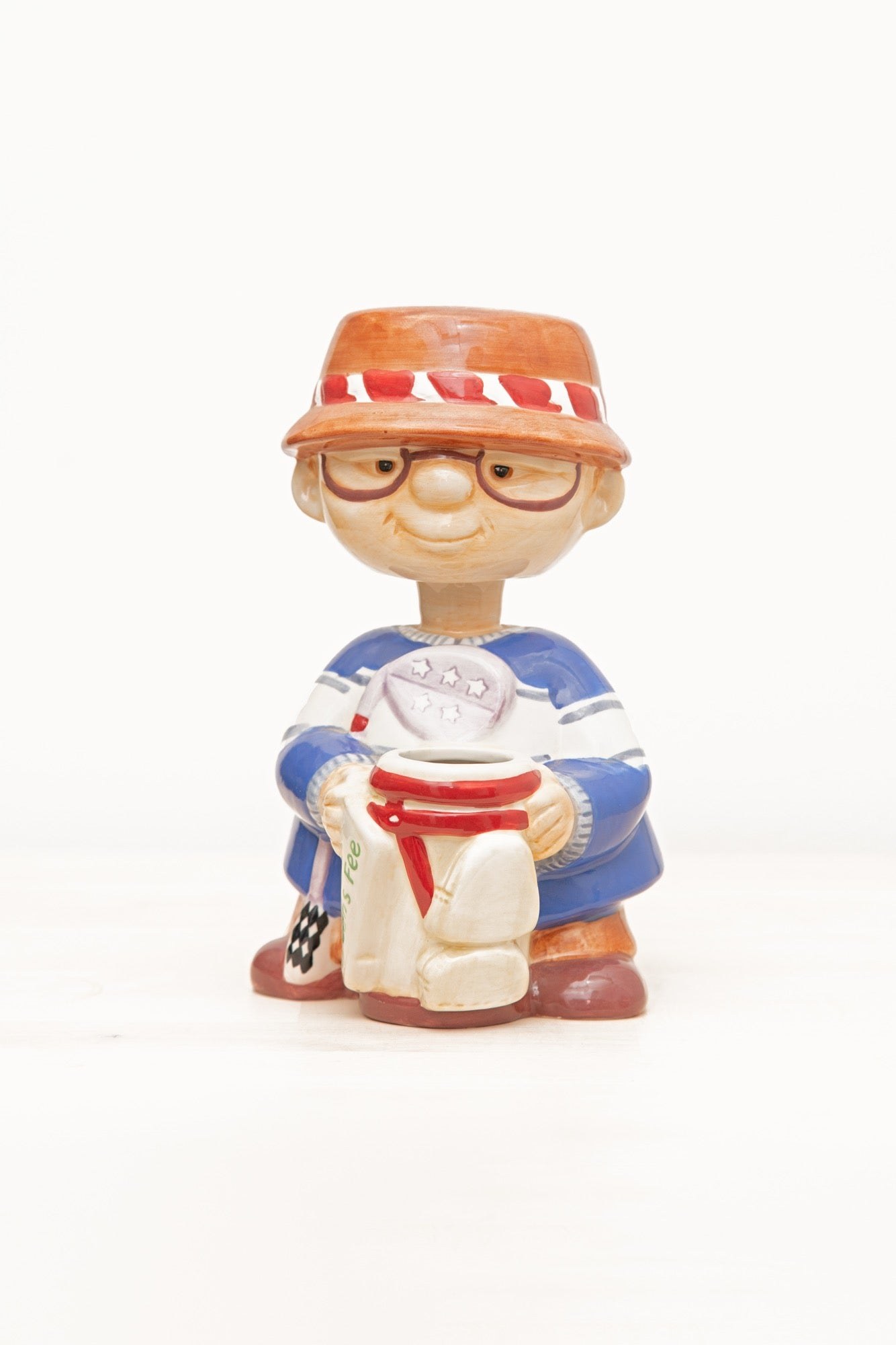 Vintage Golfer Bobble Head Vase &middot; view 1 of 4