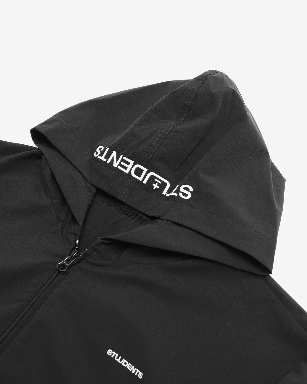 Students Golf Camargo Nylon Hoodie, Black &middot; view 3 of 4