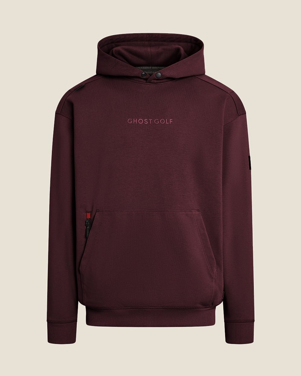 Ghost Golf Clubhouse Hoodie, Burgundy &middot; view 1 of 5