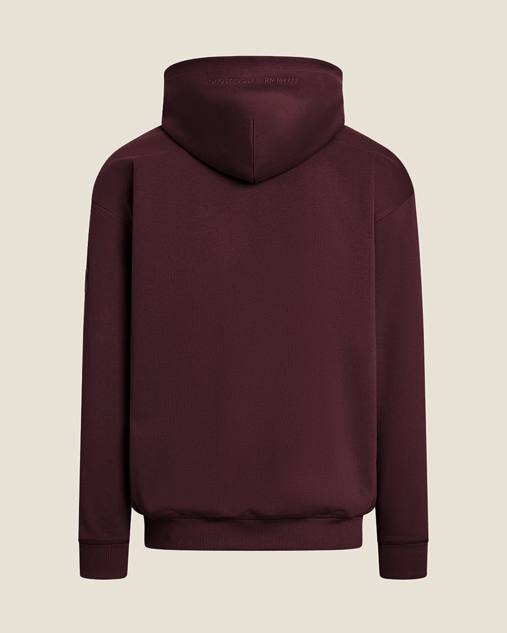 Ghost Golf Clubhouse Hoodie, Burgundy &middot; view 3 of 5