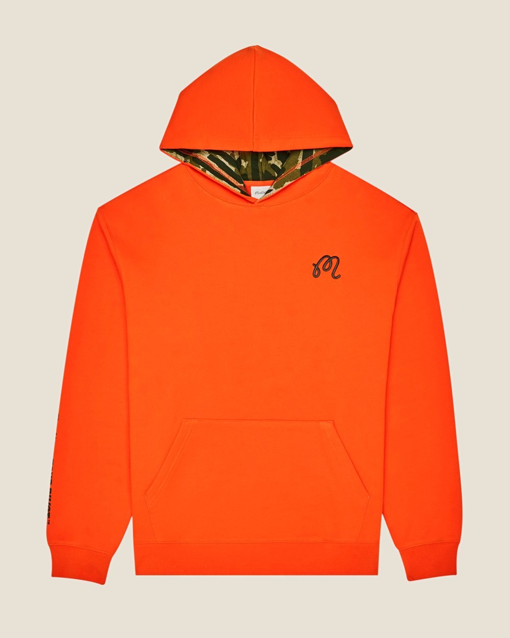 Malbon Golf Fesque Tour Divot Camo Hoodie, Flame &middot; view 1 of 4