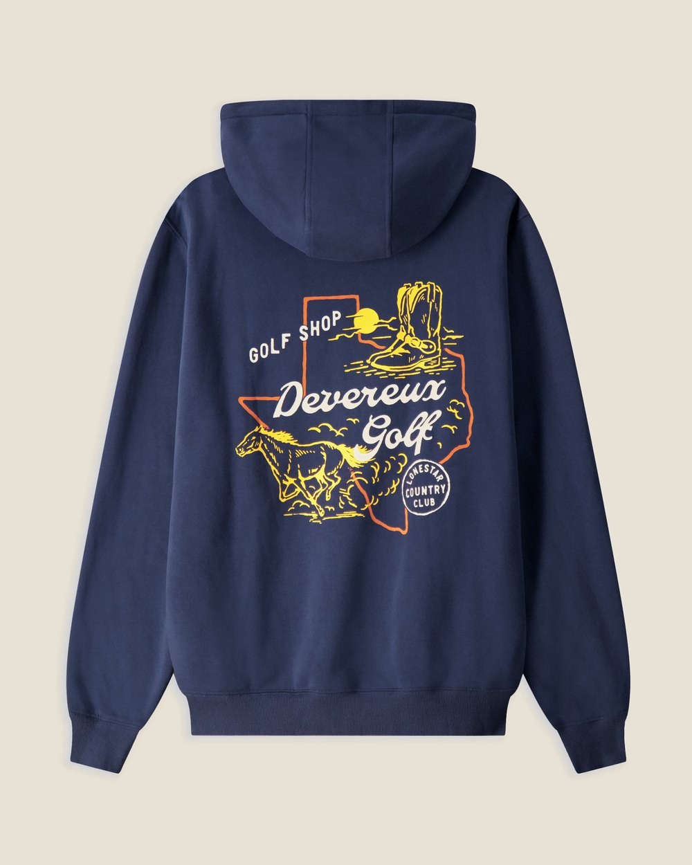 Devereux Golf Lonestar Country Club Hoodie, Navy &middot; view 1 of 5