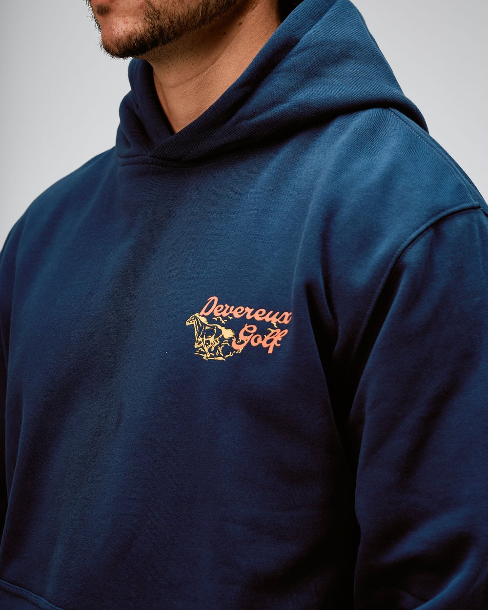 Devereux Golf Lonestar Country Club Hoodie, Navy &middot; view 2 of 5