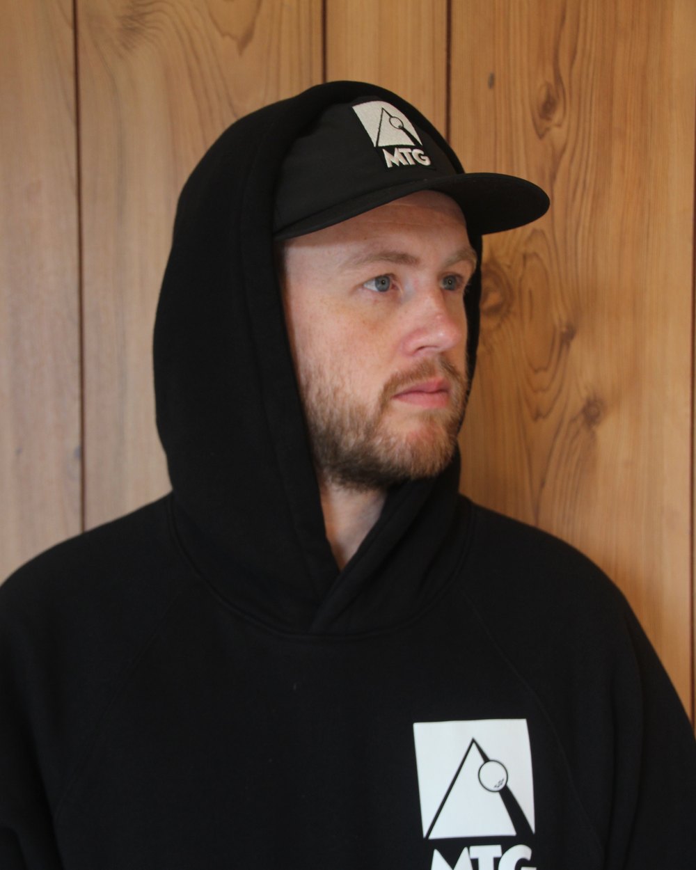 Mount Tee Golf Mountaineering Hoody, Black &middot; view 3 of 3