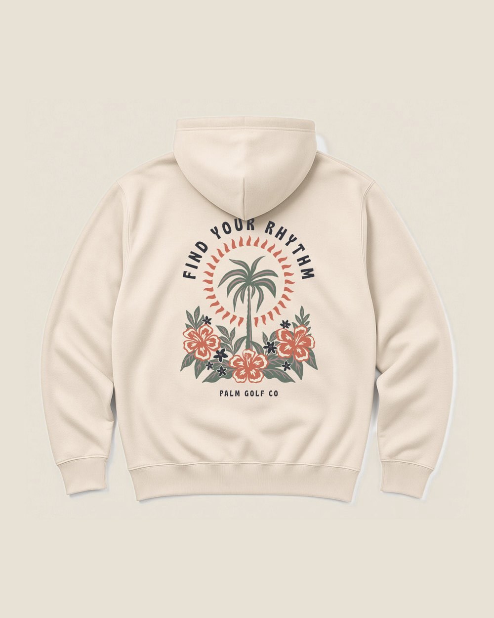 Palm Golf Co. Rhythm Hoodie, Bone &middot; view 1 of 3