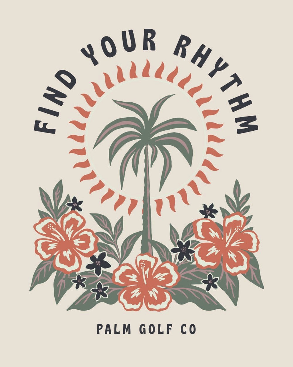 Palm Golf Co. Rhythm Hoodie, Bone &middot; view 2 of 3