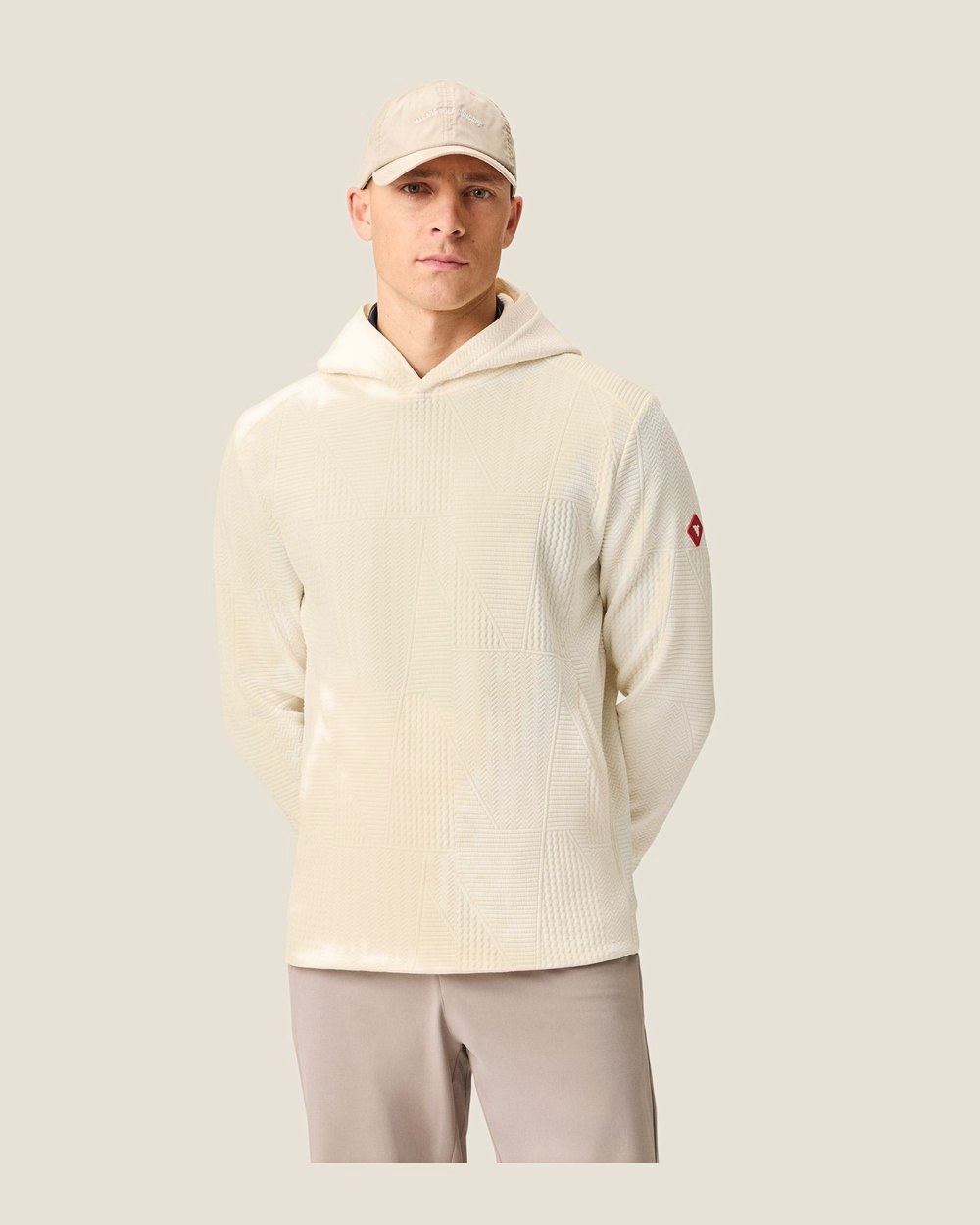 Macade Golf TX Range Hoodie, Sand &middot; view 1 of 4