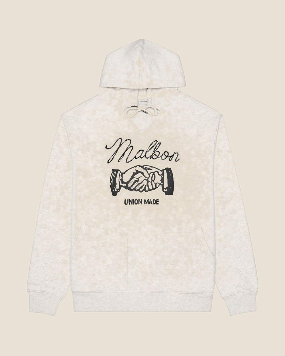 Malbon Golf Union Made Hoodie, Heather Oatmeal &middot; view 1 of 5