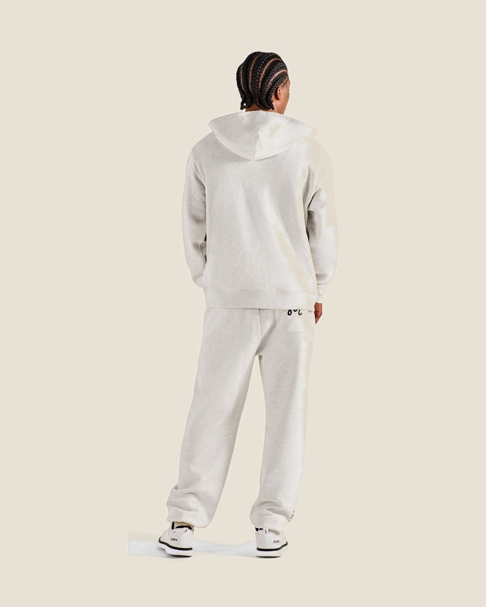 Malbon Golf Union Made Hoodie, Heather Oatmeal &middot; view 5 of 5