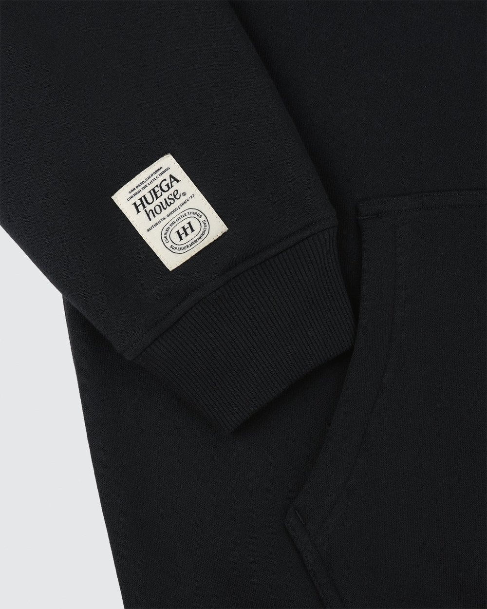 Huega House Warm Up Hoodie, Black &middot; view 5 of 5