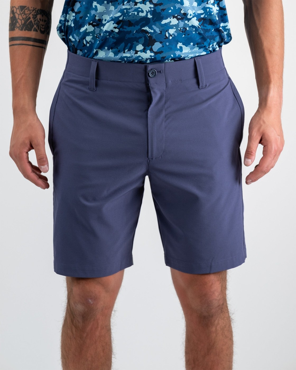 Pins & Aces Performance Shorts · Dusk