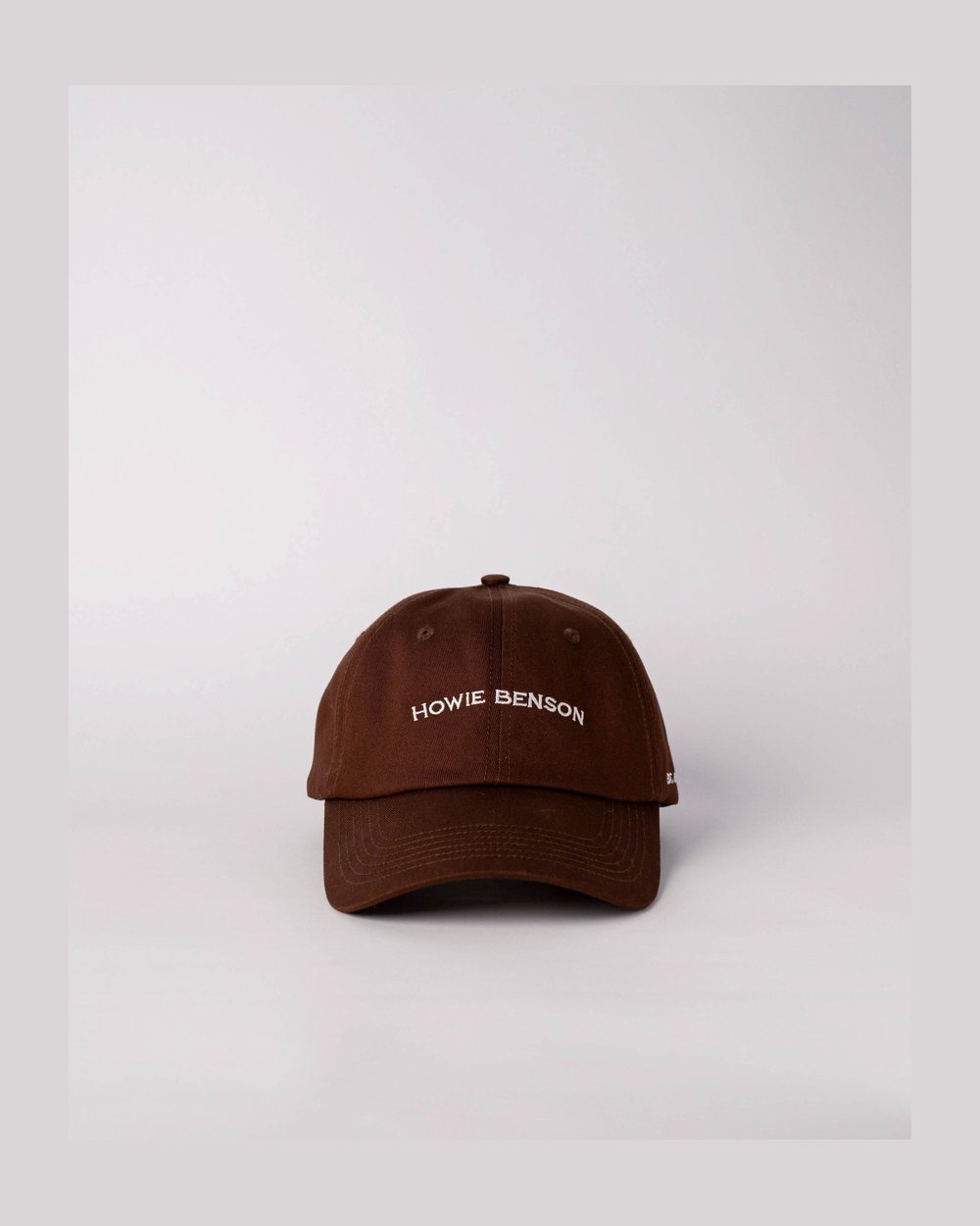 Howie Benson Low Profile Dad Cap, Brown · view 2 of 4