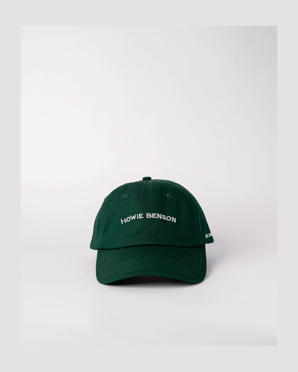 Howie Benson Low Profile Dad Cap, Green · view 2 of 5