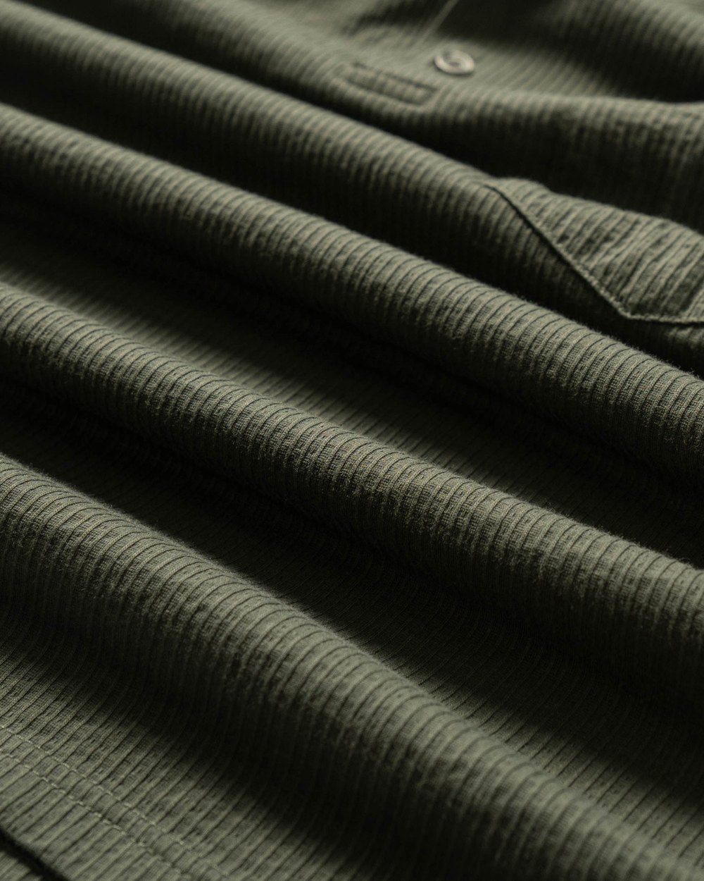 Howie Benson Ottoman Camp Collar Polo, Forest Green · view 5 of 5