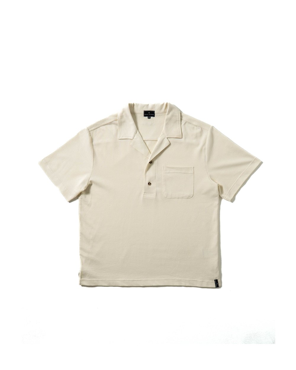 Howie Benson Resort Camp Collar Polo, Off-White · view 2 of 4