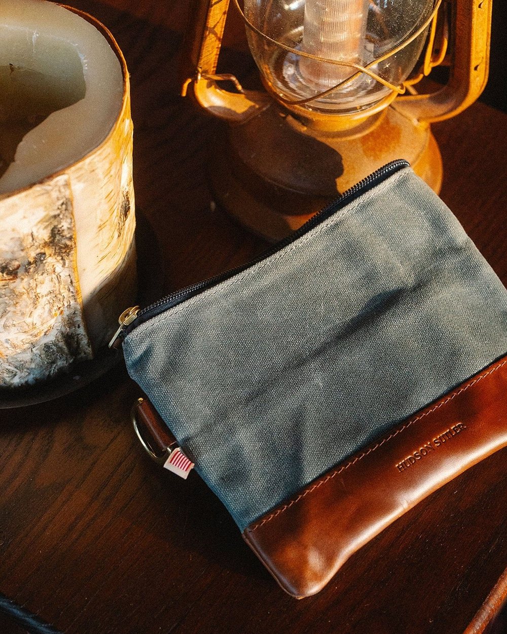 Hudson Sutler Heritage Waxed Canvas Pouch Waxed canvas · view 1 of 3