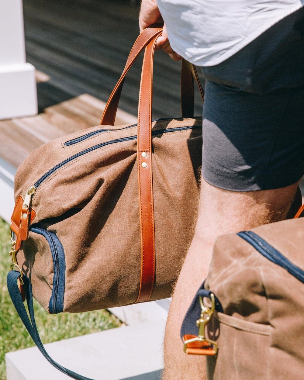 Hudson Sutler Heritage Weekender Waxed canvas · view 2 of 4