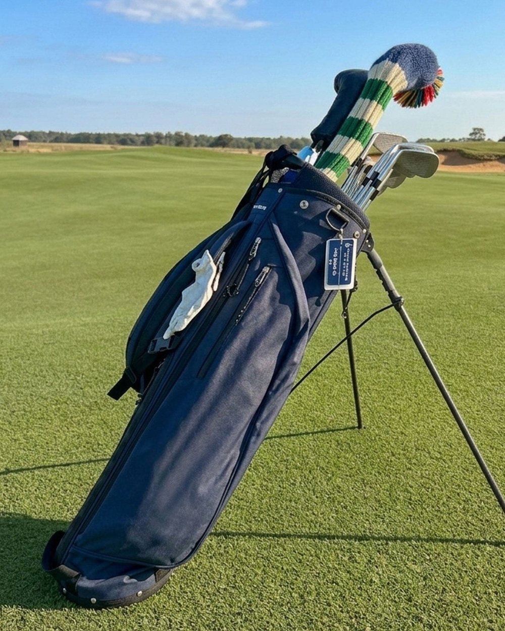 Hudson Sutler Hudson Featherlite Golf Bag Hunter green · 2026 launch · view 1 of 3