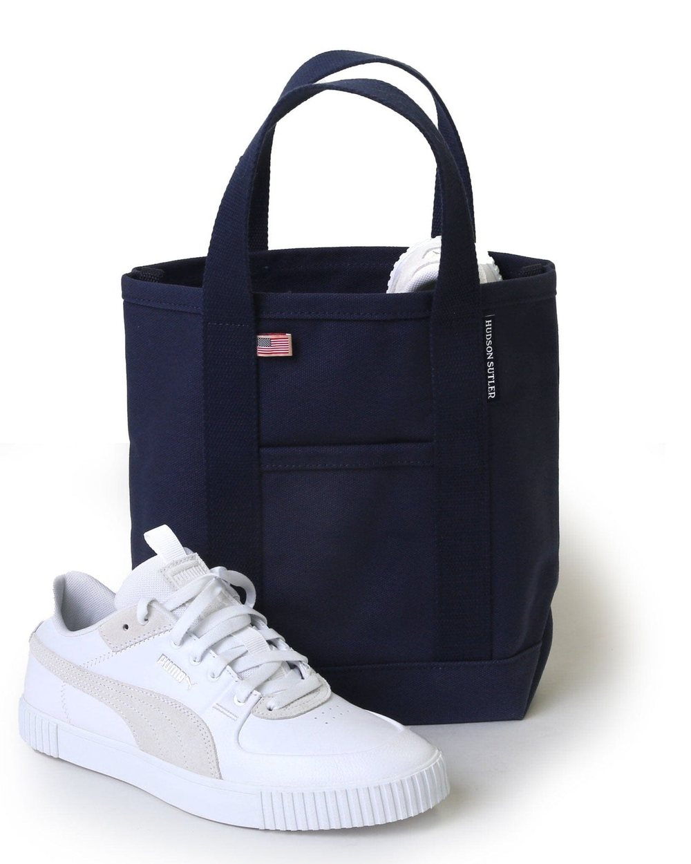 Hudson Sutler Small Club Tote Navy · view 3 of 4