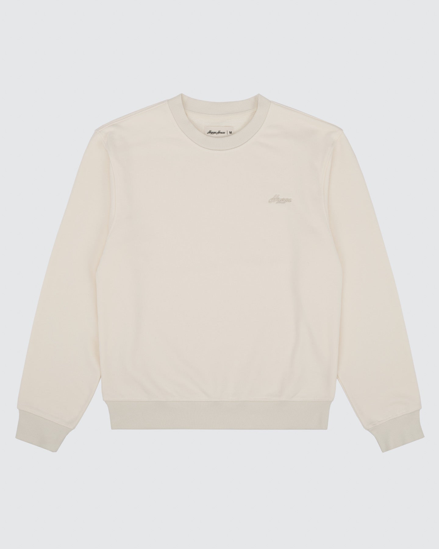 Huega House Essential Crewneck — Bone