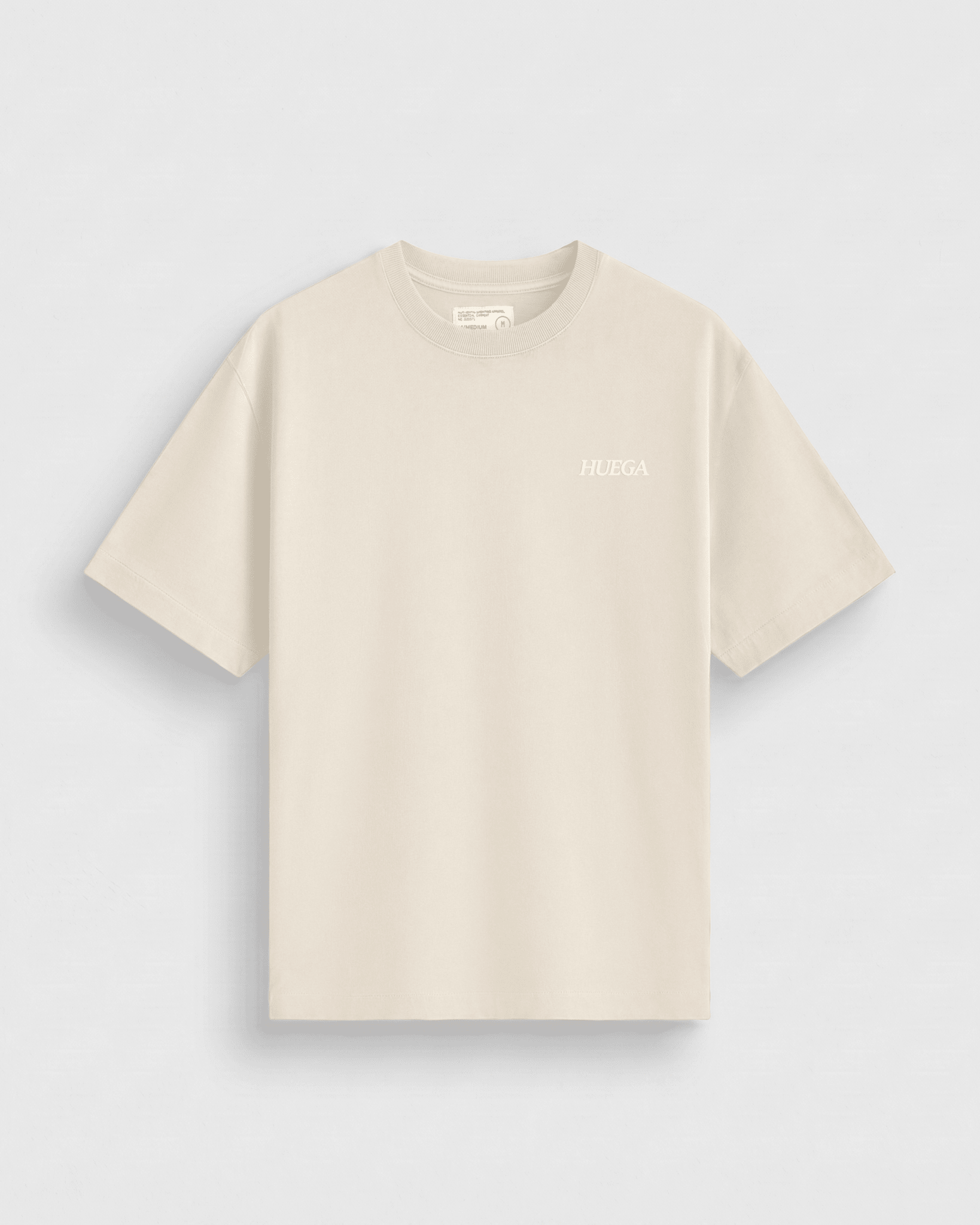 Huega House Essential Tee — Cream