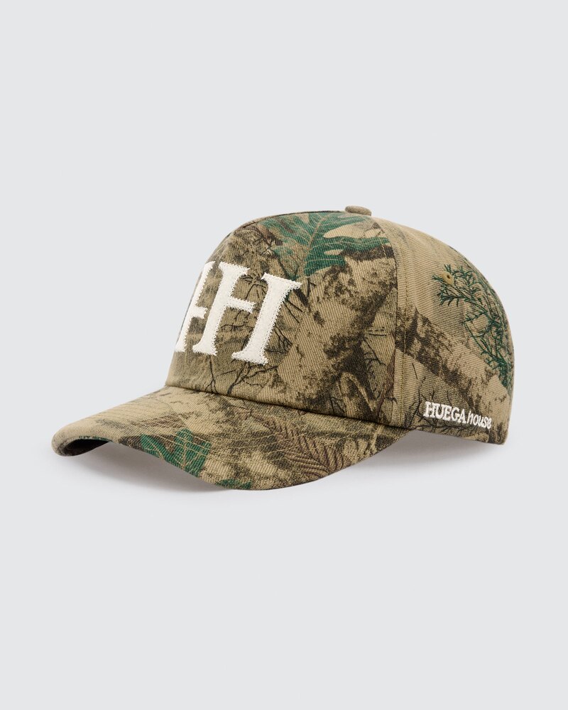 Huega House Icon Canvas Hat — Timber Camo &middot; view 3 of 4