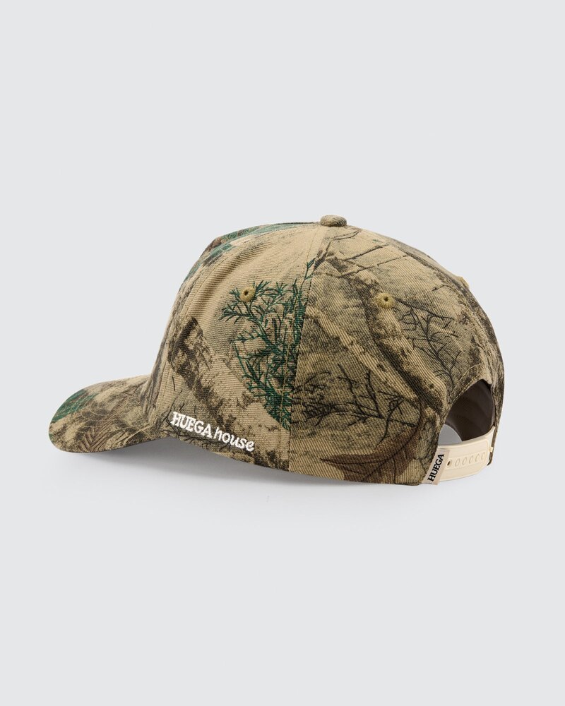 Huega House Icon Canvas Hat — Timber Camo &middot; view 4 of 4