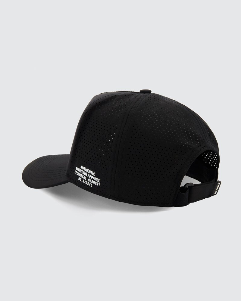 Huega House Icon Performance Hat — Black &middot; view 2 of 4
