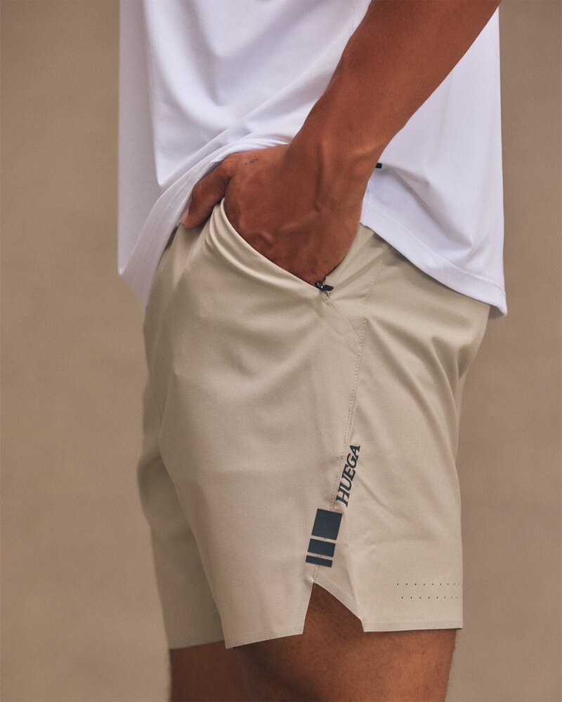 Huega House Surge Short 6.5 — Sandstone &middot; view 3 of 4