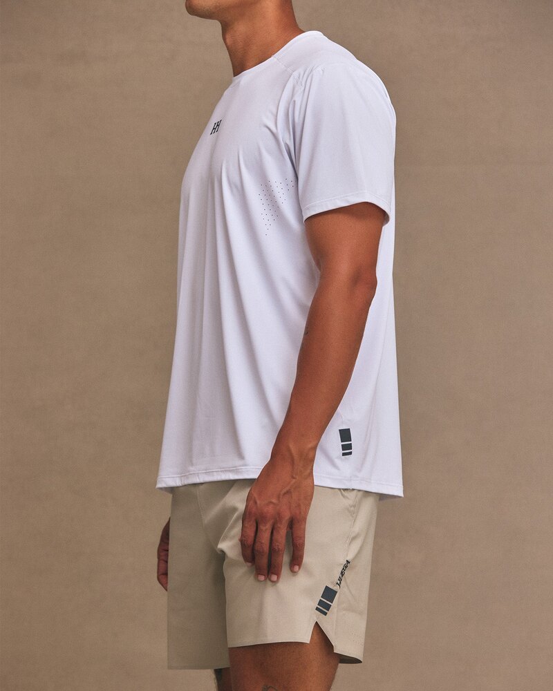 Huega House Surge Tee — White &middot; view 3 of 4