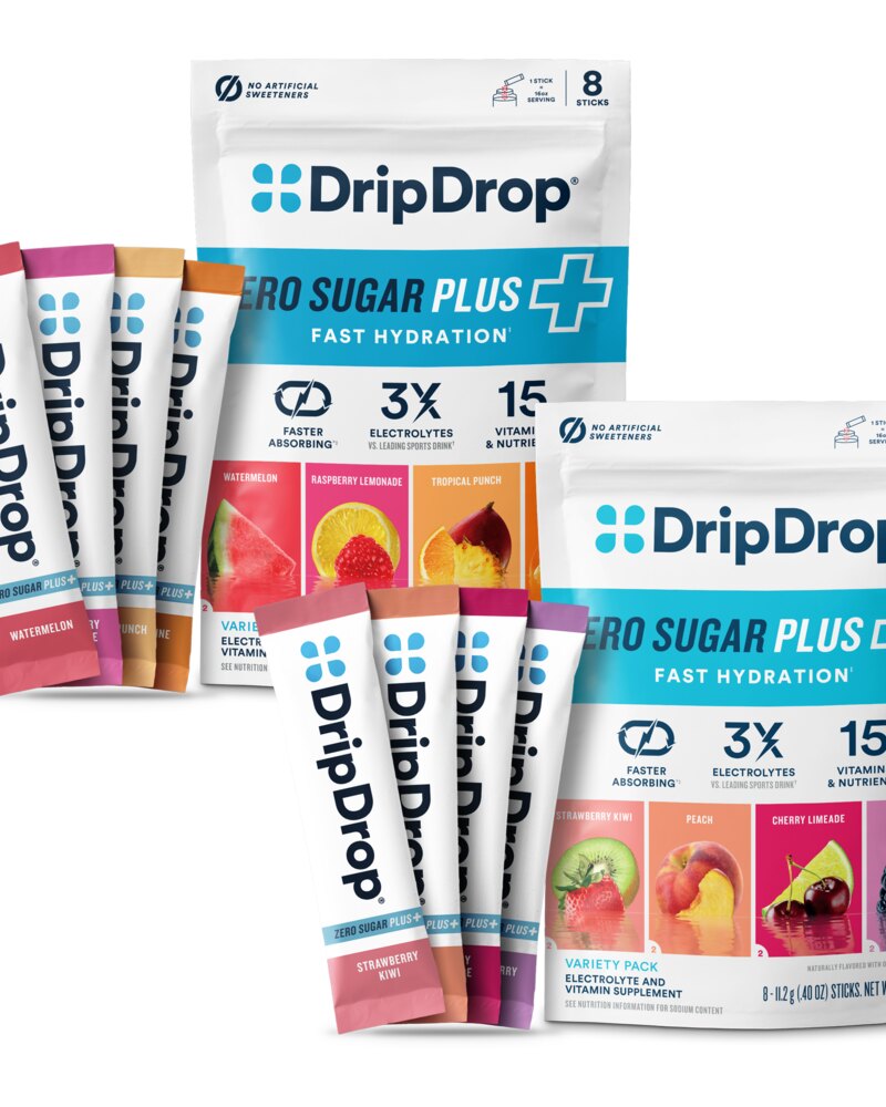 DripDrop Zero Sugar Plus electrolyte drink mix · view 1 of 4