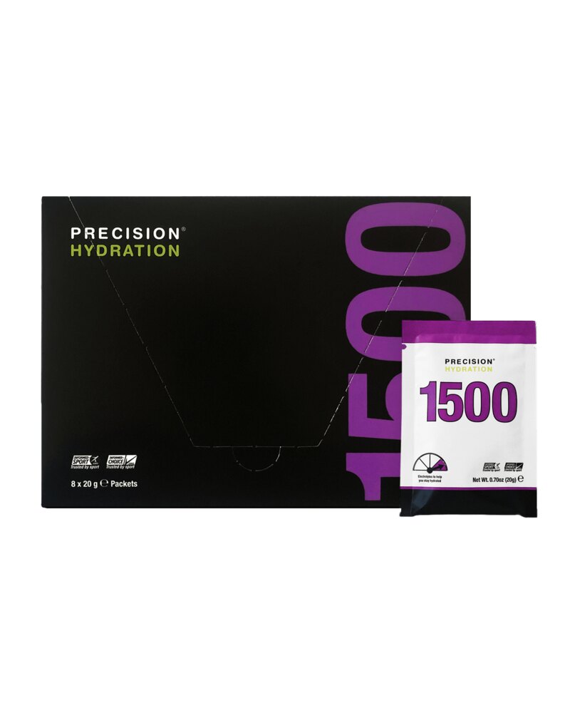 Precision Fuel and Hydration PH 1500 electrolyte sachets
