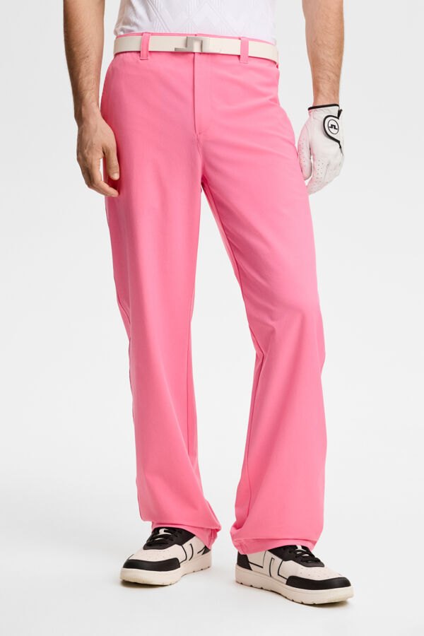 J.Lindeberg 30Y Devyn golf pant in Azalea Pink · view 3 of 4