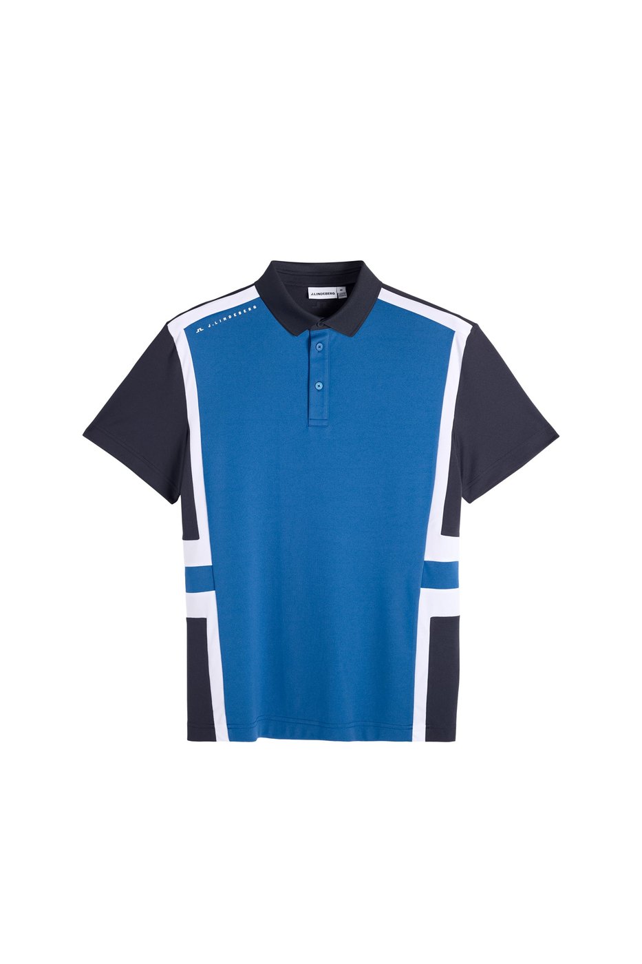 J.Lindeberg Finn Polo in JL Navy colour block