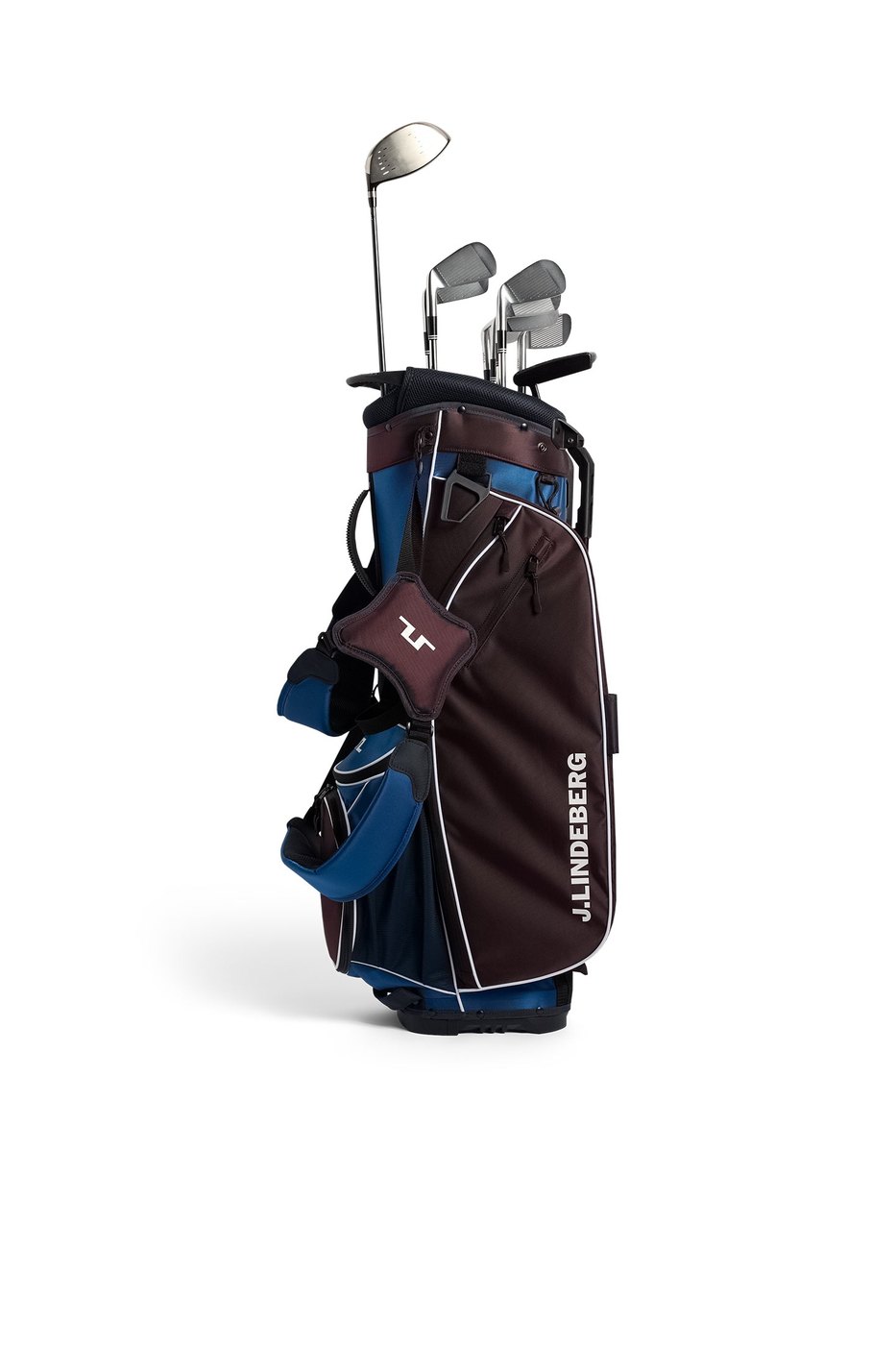 J.Lindeberg Flare colour block golf bag in Set Sail · view 1 of 4