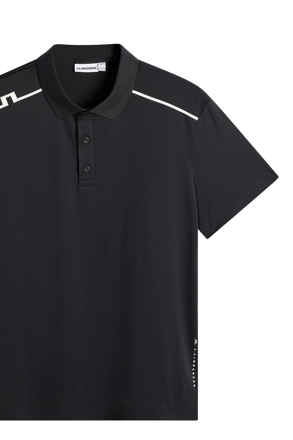 J.Lindeberg Lionel polo in black · view 2 of 4