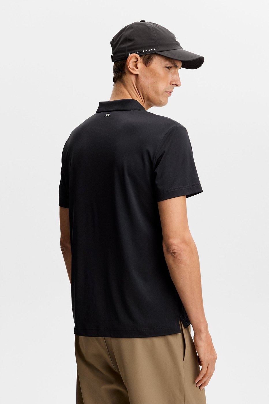 J.Lindeberg Lionel polo in black · view 4 of 4