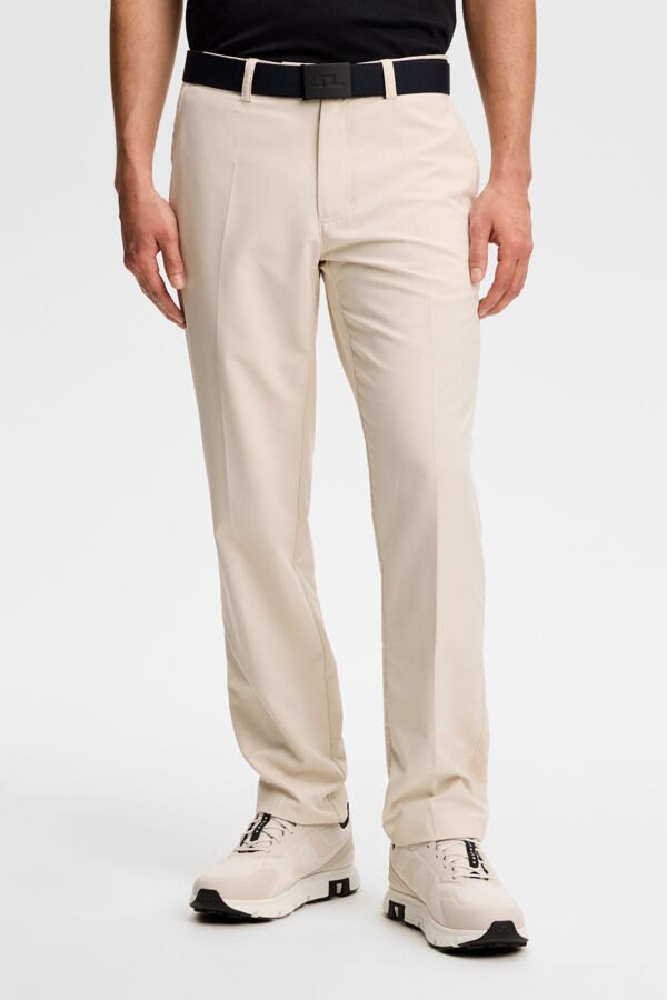 J.Lindeberg Mitch pant light poly in Moonbeam · view 2 of 4