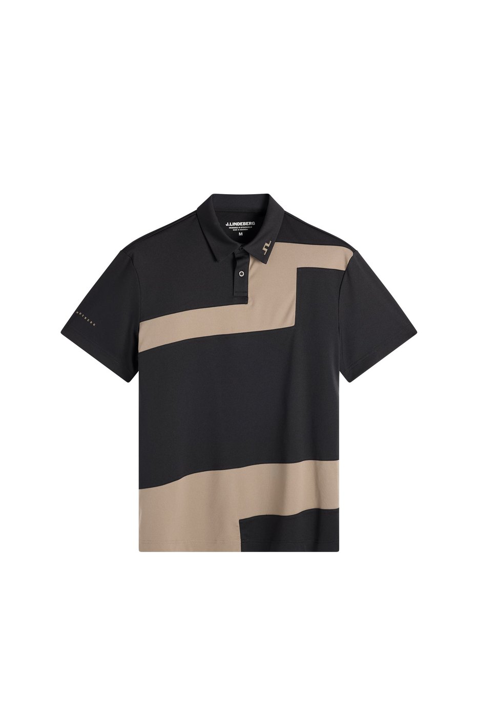 J.Lindeberg Sidd polo in Brindle · view 1 of 4