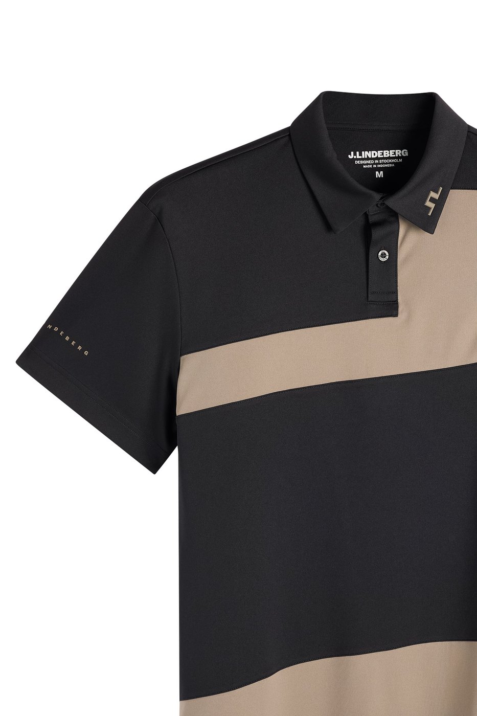 J.Lindeberg Sidd polo in Brindle · view 2 of 4