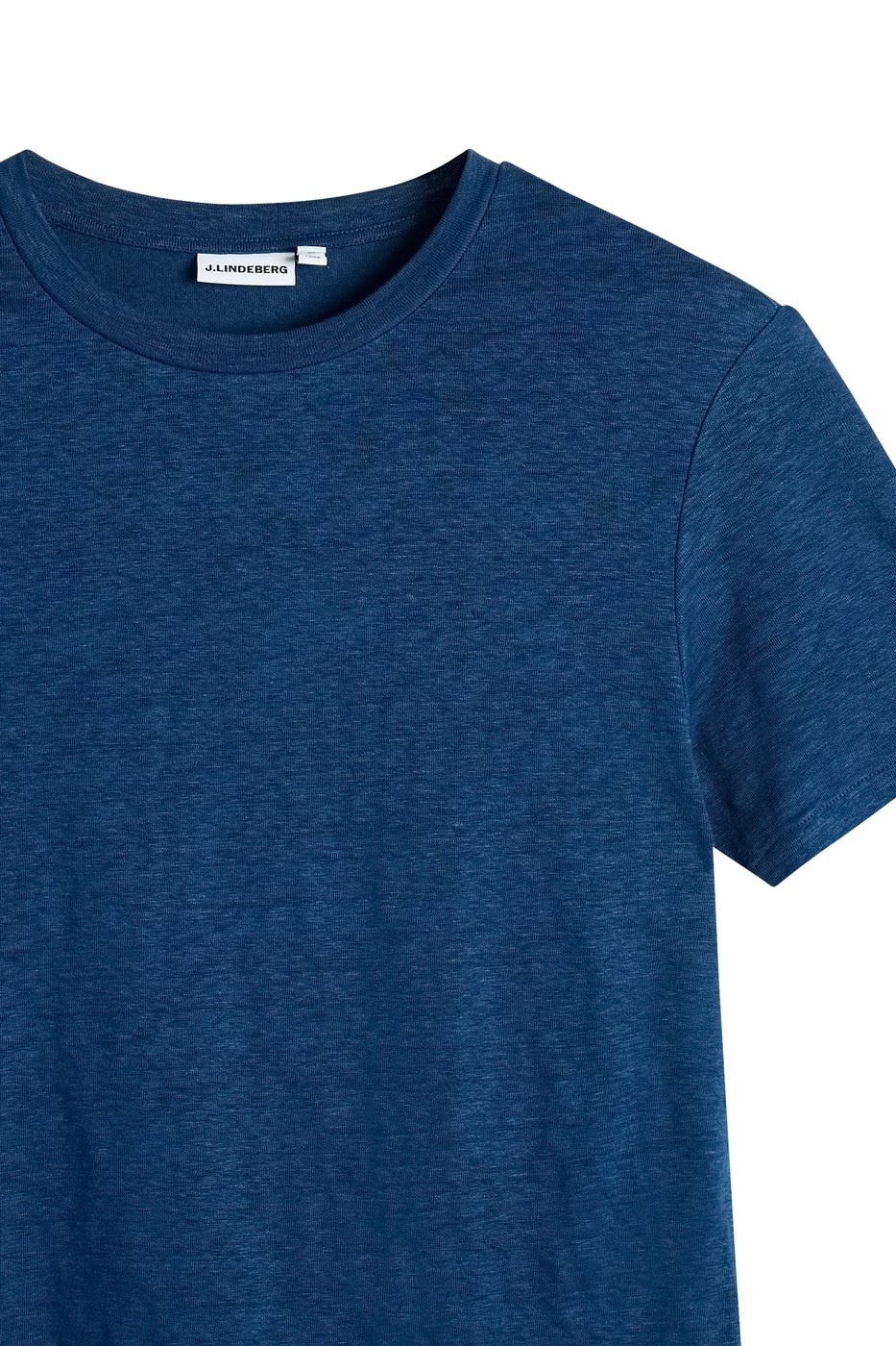J.Lindeberg Coma linen tee in Estate Blue · view 2 of 4