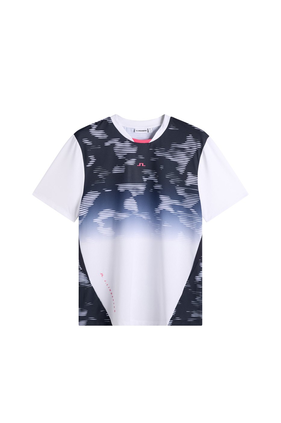 J.Lindeberg Dennis printed t-shirt in clay fade purple heather · view 1 of 4