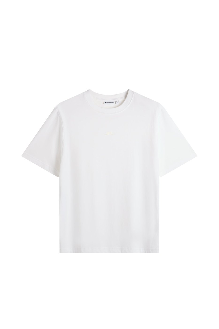 J.Lindeberg Parcie logo tee in white · view 1 of 4