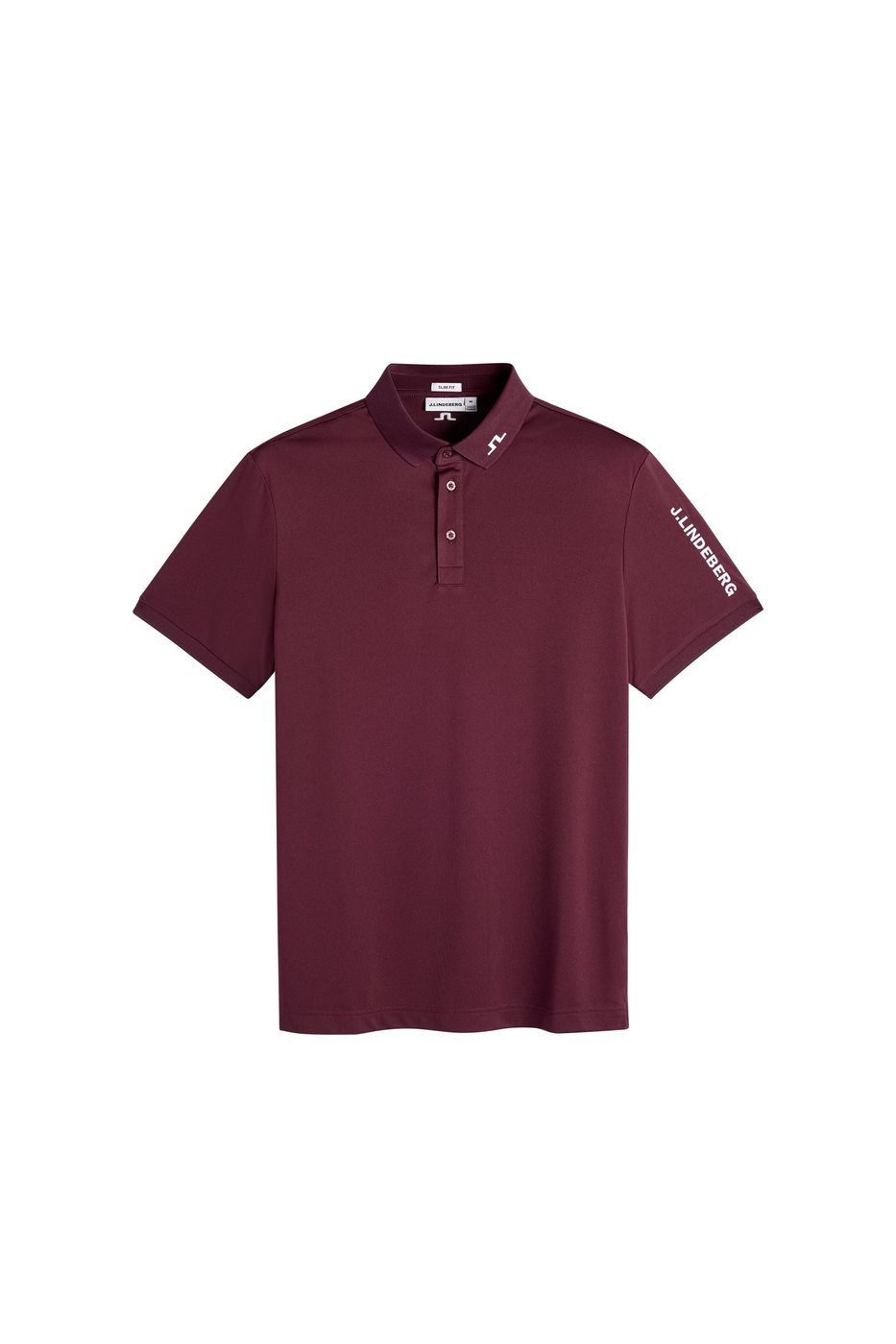 J.Lindeberg Tour Tech slim fit polo in Winetasting · view 1 of 4