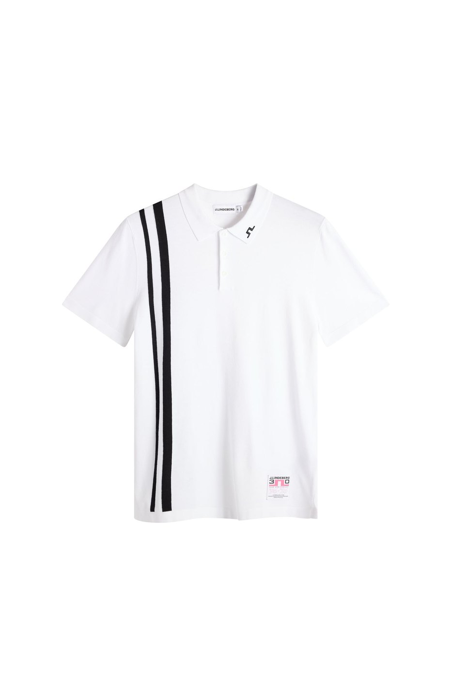 J.Lindeberg 30Y Wallis Knit Polo in white