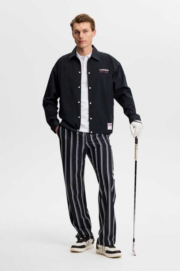 J.Lindeberg 30Y Wallis knit polo in white · view 4 of 4